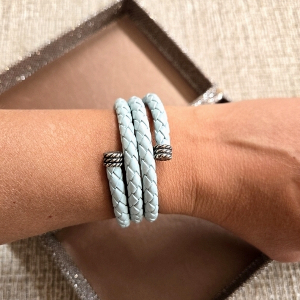 American West Leather Wrap Bracelet